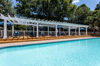 Blue Cool Swimming Pool at St. Andrews Reserve, Wilmington, North Carolina